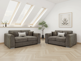 Naples Sofa Mocha 3+2 Set