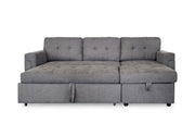 Omniya Sofabed Grey Universal Corner