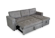 Omniya Sofabed Grey Universal Corner